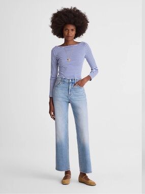 Madewell The Perfect Vintage Wide-Leg Crop Jean
